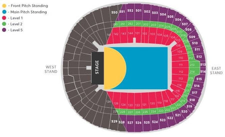 SOLDOUT - Coldplay: Music of the Spheres World Tour (23 August 2025 at Wembley Stadium)